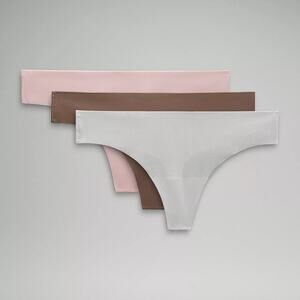 Lululemon Invisiwear Mid Rise Thong Underwear size M STMI/TPTC/JSWV